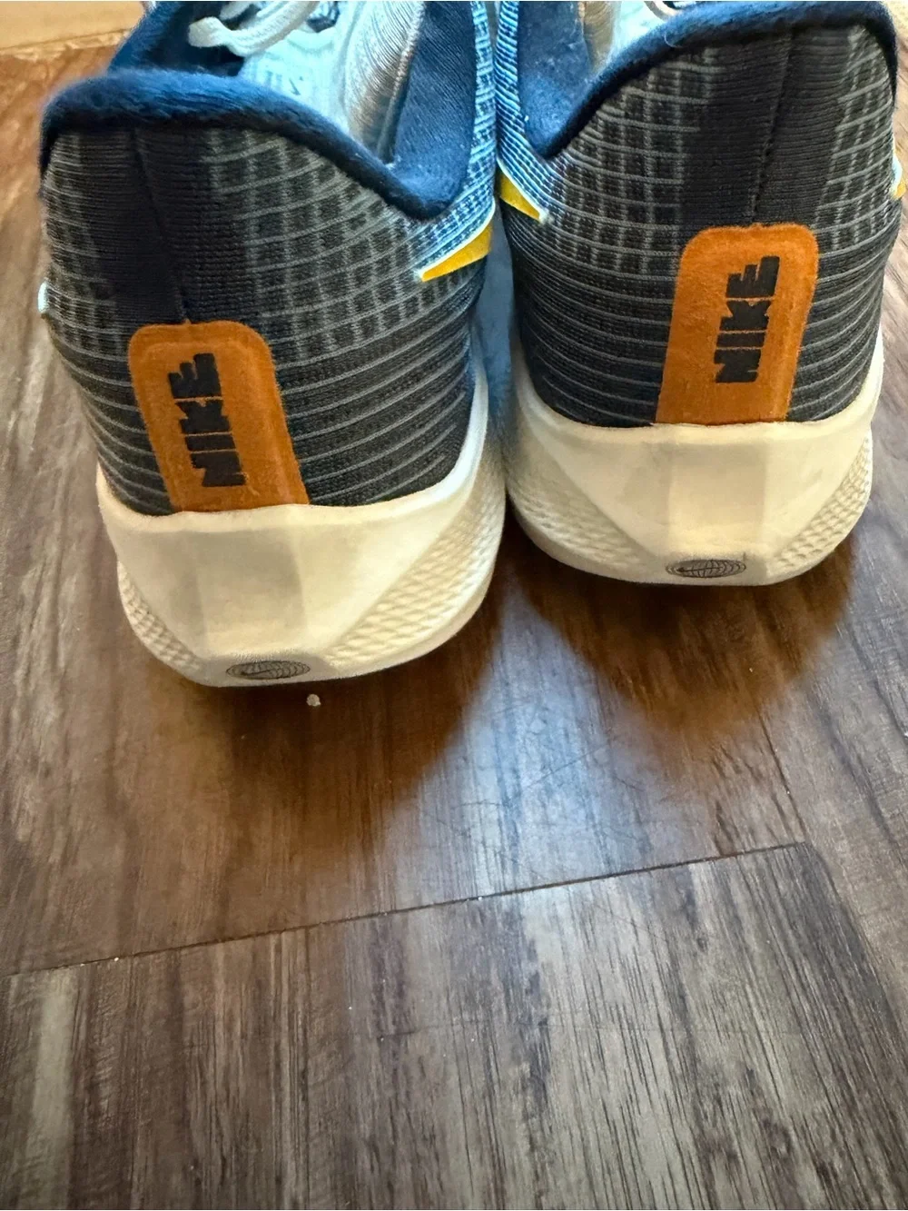 Nike Blue & Yellow Men's Running Sneakers